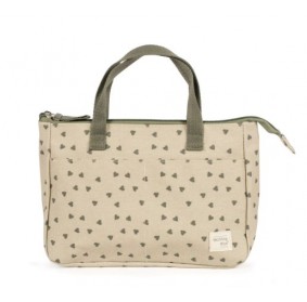 Neceser Corazones Poppy Musgo