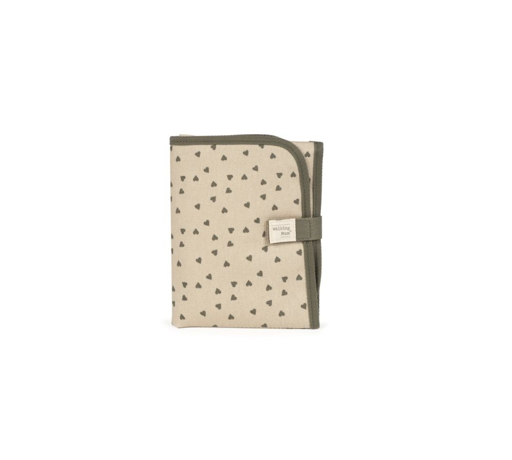 Cambiador Corazones Poppy Verde