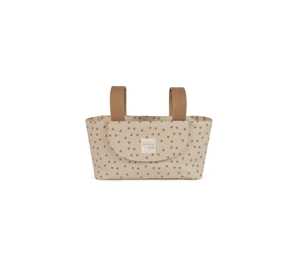 Organizador Corazones Poppy Canela