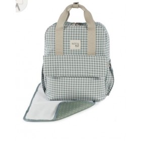 Mochila Love Vichy Verde