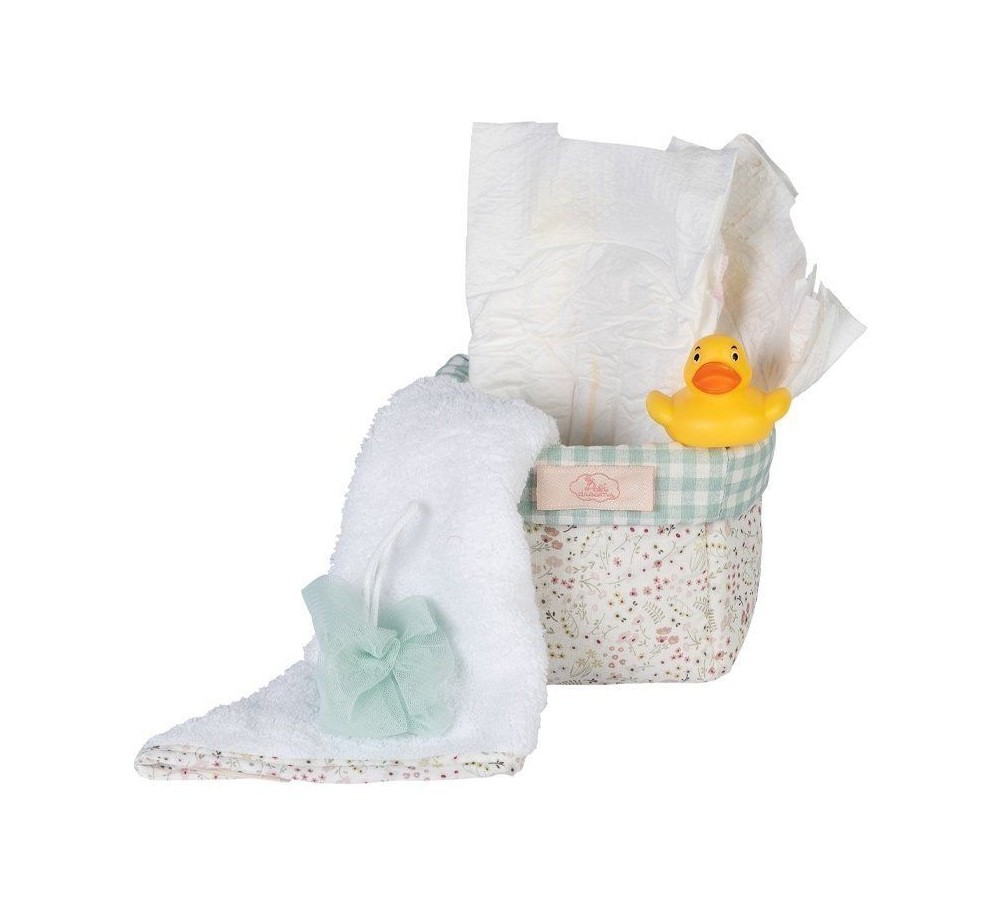 Cesta de complementos de baño 36-50 cm